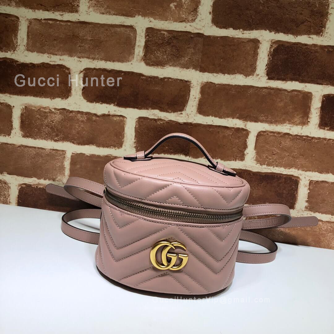 Gucci GG Marmont Mini Backpack Nude 598594